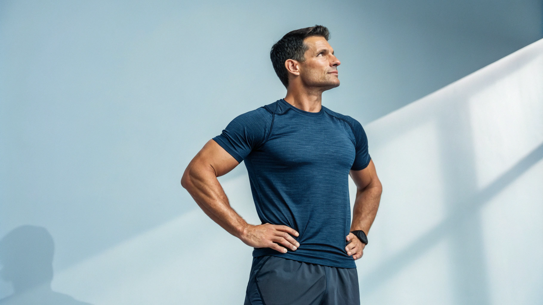 Confident man representing IronPeak Men's Health